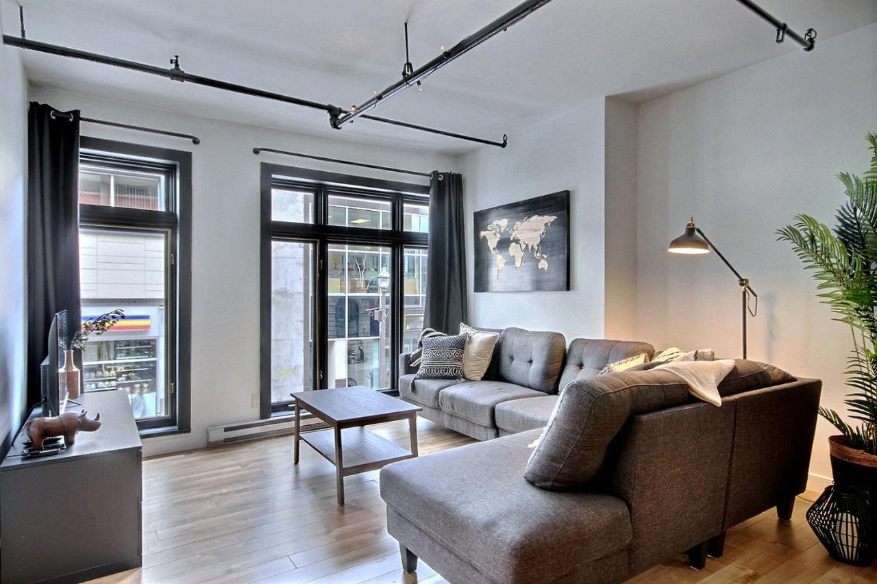 Le Gentleman // Downtown Spacious Condo Québec Buitenkant foto